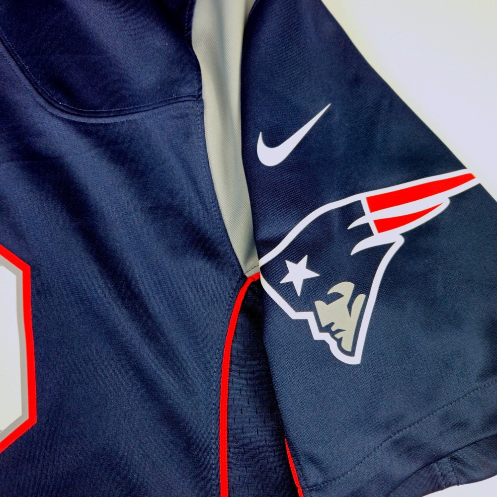 Nike New England Patriots Tom Brady 12 On Field Jersey Mens XL Navy Blue NFL - Picture 5 of 11